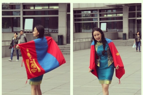 Монголоороо гоёсон охид (фото)