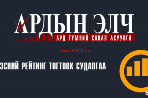 “Ардын элч” нарыг тодруулах ард түмний цахим судалгаа албан ёсоор эхэллээ