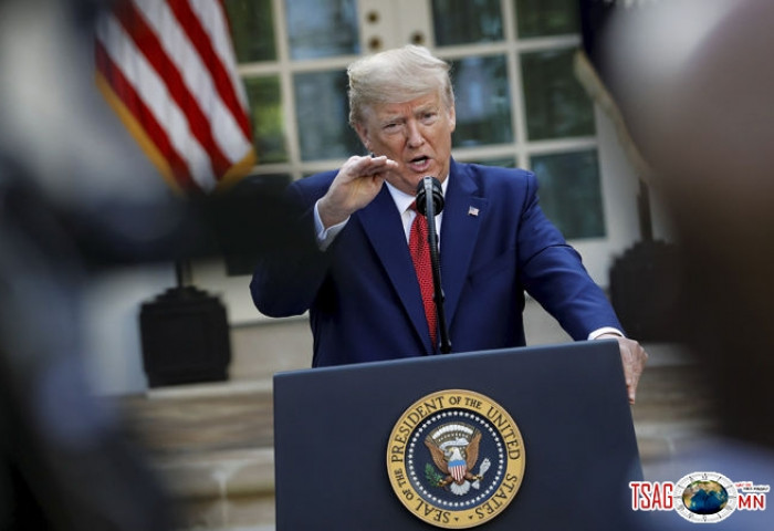 Трамп: АНУ хамгаалалтын хэрэгслийн нөөцөө бараг шавхчихсан