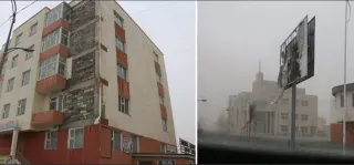 ФОТО: Говь-Алтайд хүчтэй шуурганы улмаас 25 айлын гэр нурж, 28 байшингийн дээвэр хууларчээ