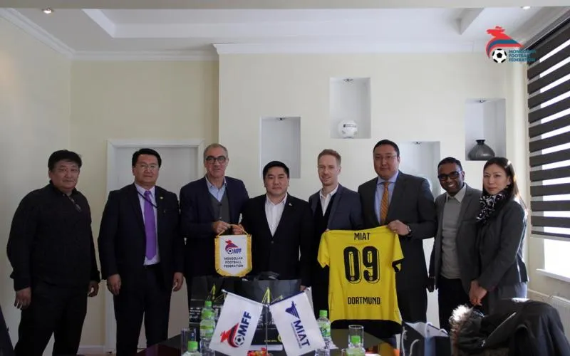 МХБХ, Германы алдарт Боруссия Дортмунд болон МИАТ компанийн гурван талын уулзалт амжилттай боллоо